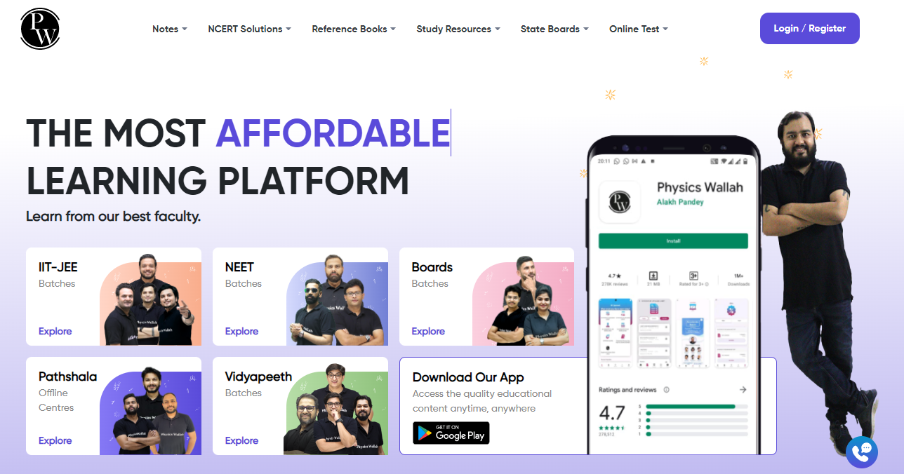 Physics Wallah: The Best Online Learning Platform